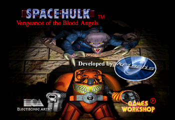 Space Hulk: Vengeance of the Blood Angels Title Screen